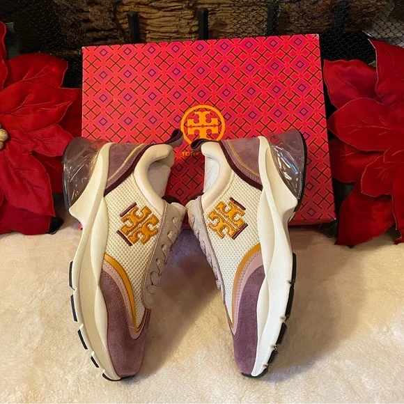 TORY BURCH GOOD LUCK BUBBLE TRAINER - Picture 3 of 9